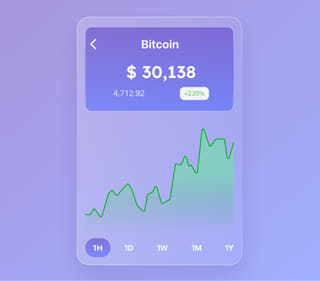 Aperçu de la plateforme de trading de cryptomonnaies Lierre Valorif avec données en direct